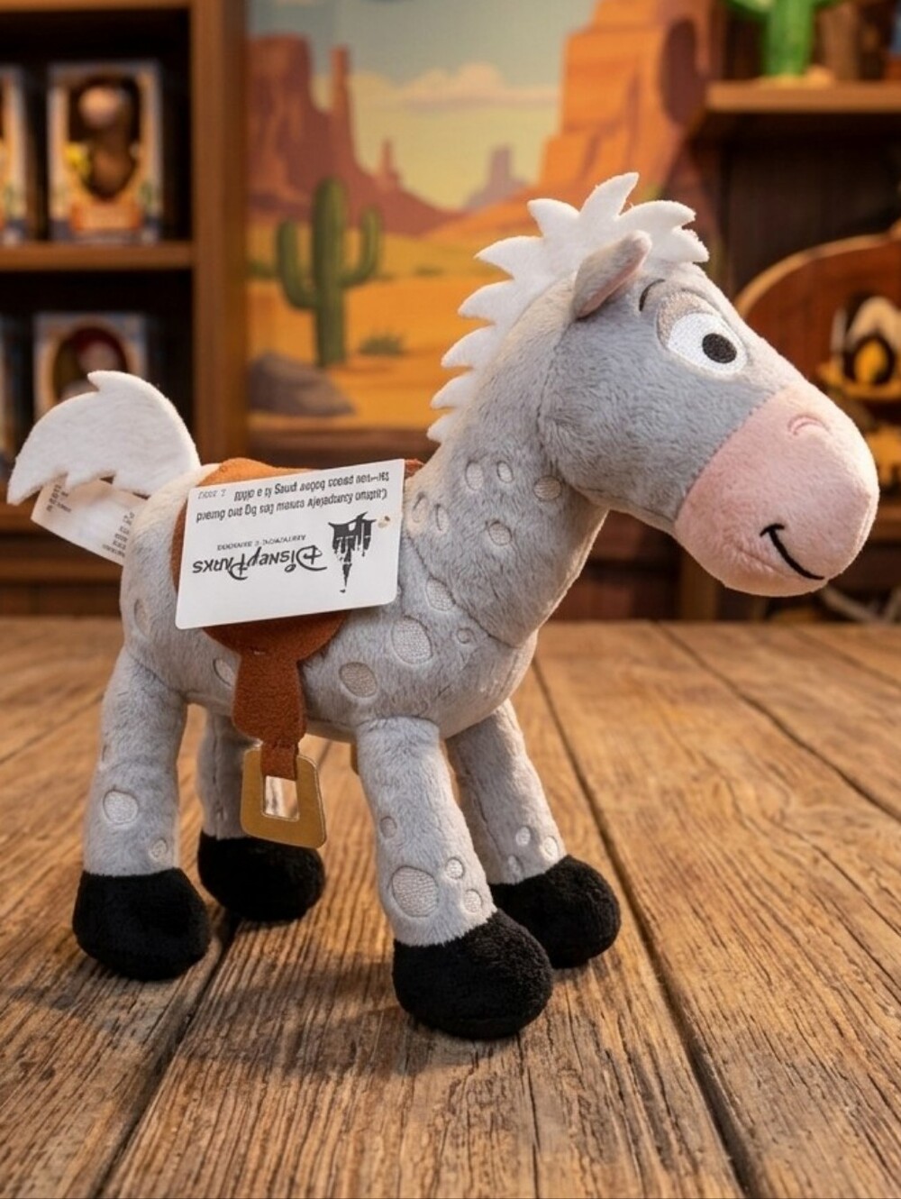Disney Parks Toy Story Bullseye Race Horse #8 Plush NWT 9"